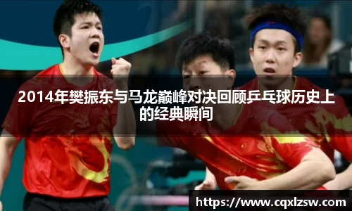 2014年樊振东与马龙巅峰对决回顾乒乓球历史上的经典瞬间